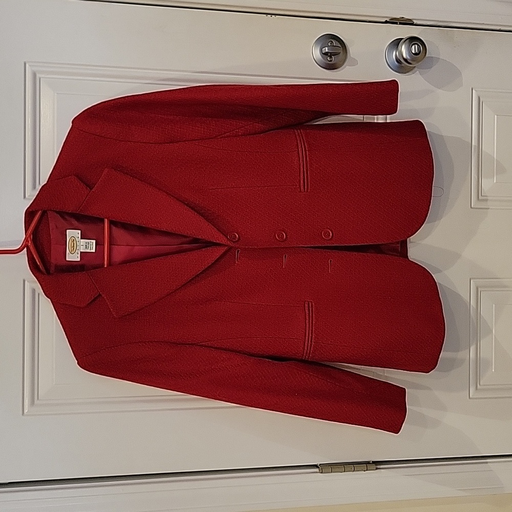 Talbots Red Ladies Blazer /jacket